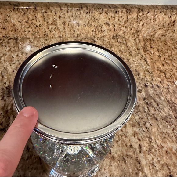 Bath & Body Works Lights Snow Globe Spin Snowflake Pedestal Candleholder Music - Picture 3 of 10